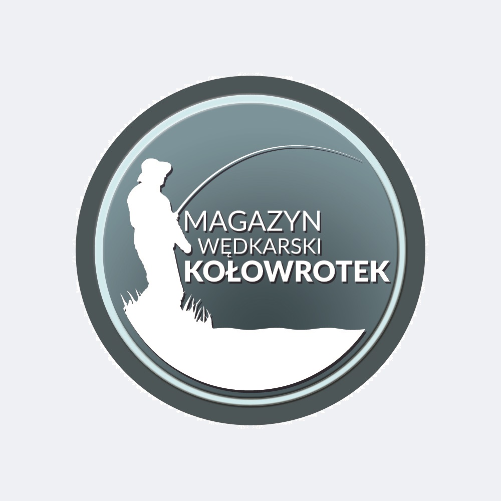Logo magazynu wędkarskiego Kołowrotek